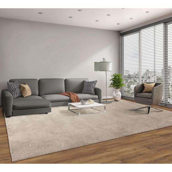 Tapete Para Sala Relex N Areia 4,00x5,00 São Carlos