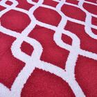 Tapete Para Sala Renaissance Dublin 10 Vermelho 2,50x3,00m -