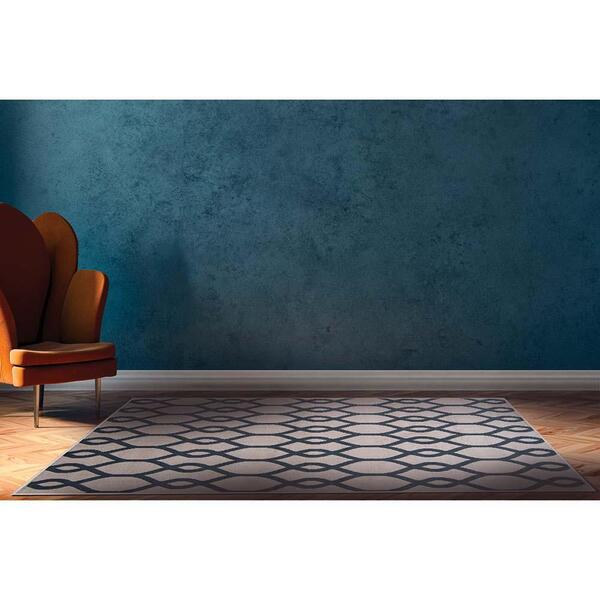 Tapete Para Sala Renaissance Dublin 35 Taupe 2,00x2,50m - J S