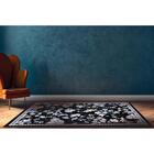 Tapete Para Sala Renaissance Genebra 50 Preto 2,00x2,50m - J