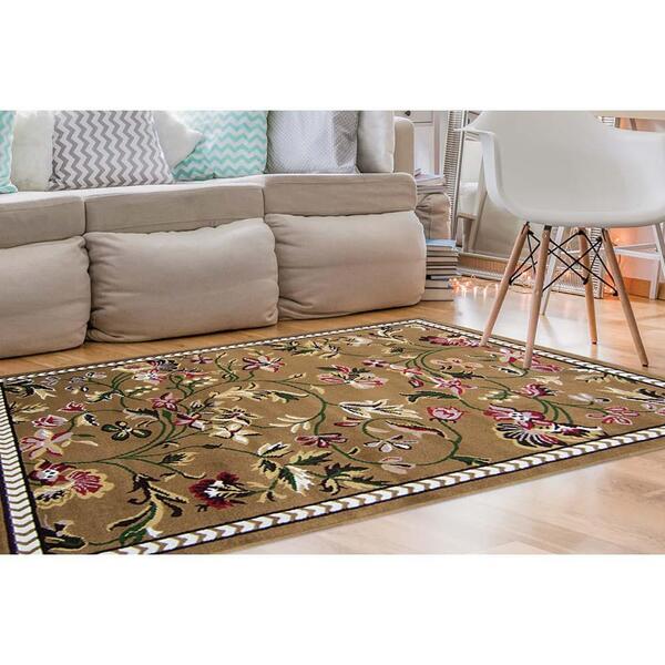 Tapete Para Sala Renaissance Genebra 79 Caramelo 2,00x3,00m -