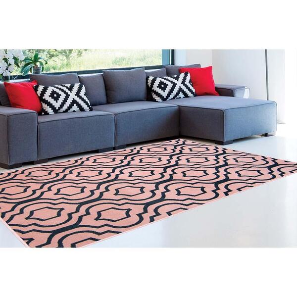 Tapete Para Sala Renaissance Lumiere 14 Rose 1,33x1,90m - J S