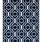 Tapete Para Sala Renaissance Lumiere 20 Azul 1,00x1,50m - J S
