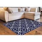 Tapete Para Sala Renaissance Lumiere 20 Azul 2,00x2,50m