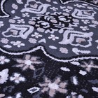 Tapete Para Sala Renaissance Madrid Preto 1,33x1,90m