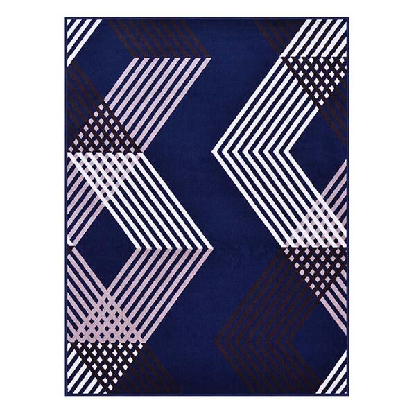 Tapete Para Sala Renaissance Milão 20 Azul 1,33x1,90m - J Ser