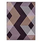 Tapete Para Sala Renaissance Milão Marrom 1,00x1,50m