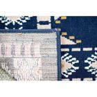 Tapete Para Sala Renaissance Oxford 20 Azul 2,00x2,50m - J Se