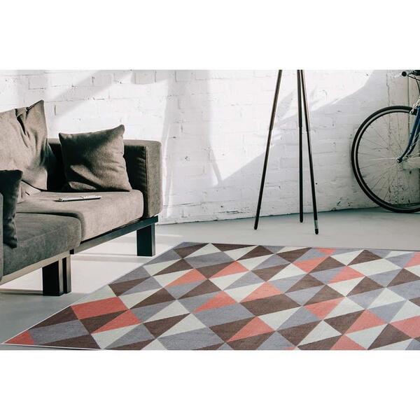 Tapete Para Sala Renaissance Verona 51 Cinza 1,00x1,50m - J S