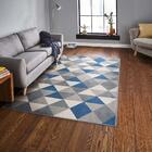 Tapete Para Sala Renaissance Verona 83 Grafite-azul 1,50x2,00