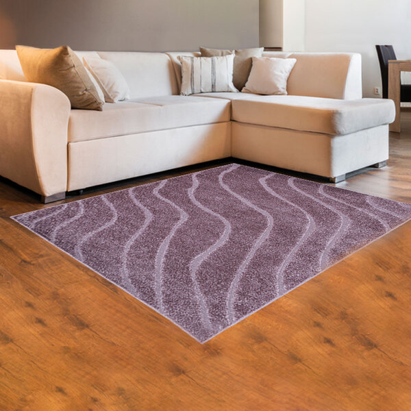 Tapete Para Sala Retangular 200 X 150 Cm Realce Falésia Velud