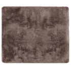 Tapete Para Sala Retangular Kazan Liso Taupe 2 00m X 1 40m -