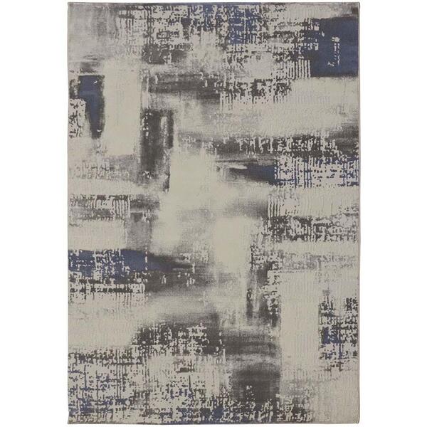 Tapete Para Sala Rimma Park Cinza E Azul 2,00x2,50m - São Car