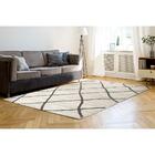 Tapete Para Sala Sanford 04 Bege 1,00x1,40m - Edantex