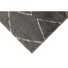 Tapete Para Sala Sanford 05 Cinza 1,00x1,40m - Edantex