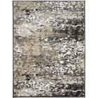 Tapete Para Sala Santorini 563 Cinza-bege-branco 2,00x2