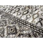 Tapete Para Sala Santorini 564 Cinza-bege-branco 1,50x2