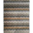 Tapete Para Sala Sena 01 Cinza-bege-amarelo 1,40x2,00m - Edan