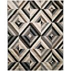 Tapete Para Sala Sena 02 Cinza-bege-marrom 1,00x1,40m - Edant