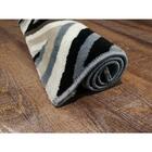 Tapete Para Sala Sena 02 Cinza-bege-marrom 1,40x2,00m - Edant