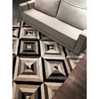 Tapete Para Sala Sena 02 Cinza-bege-marrom 2,00x2,50m - Edant