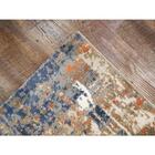 Tapete Para Sala Sena 05 Bege-marrom-azul 3,00x4,00m - Edantex