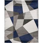 Tapete Para Sala Sena 07 Cinza 1,00x1,40m - Edantex