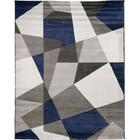 Tapete Para Sala Sena 07 Cinza 1,40x2,00m - Edantex