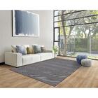 Tapete Para Sala Seridó 21409a Cinza 2,30x3,00m - São Carlos