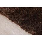 Tapete Para Sala Silk Shaggy Castor 2,50x3,00m - Niazitex
