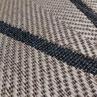 Tapete Para Sala Sisal Eco-nature Geo 77 Bege-chumbo 3,00x4,0