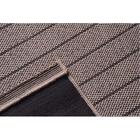 Tapete Para Sala Sisal Eco-nature Organico 77 Bege-chumbo 2,5