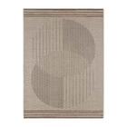 Tapete Para Sala Sisal Eco-nature Organico 87 Bege-marrom 1,5