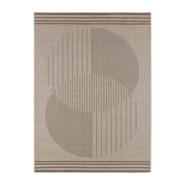 Tapete Para Sala Sisal Eco-nature Organico 87 Bege-marrom 1,5