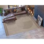 Tapete Para Sala Sisal Eco-nature Organico 87 Bege-marrom 2,0