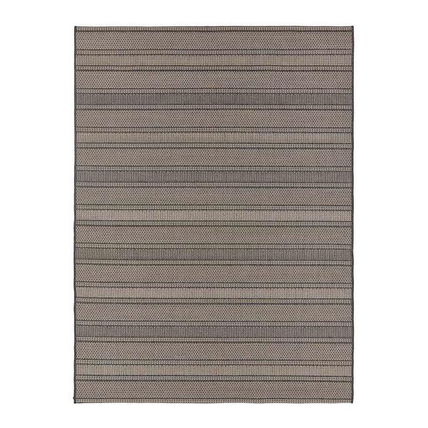 Tapete Para Sala Sisal Eco-nature Riscas 56 Chumbo 2,00x2,50m
