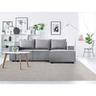 Tapete Para Sala Sisal Vitale 01 Bege 1,40x2,00m - Edantex