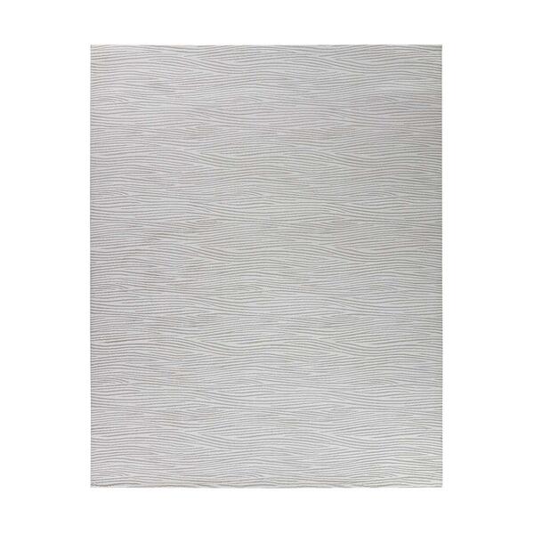 Tapete Para Sala Sofisticato 05 Off White-cinza 1,40x2,00m -