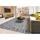 Tapete Para Sala Solar 01 Cinza 1,40x2,00m - Edantex