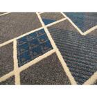 Tapete Para Sala Supreme Lyre Anil 02-23 Cinza 2,00x2,50m - K