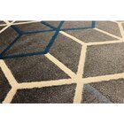 Tapete Para Sala Supreme Lyre Trapézio 06-48 Cinza 2,00x2,50m