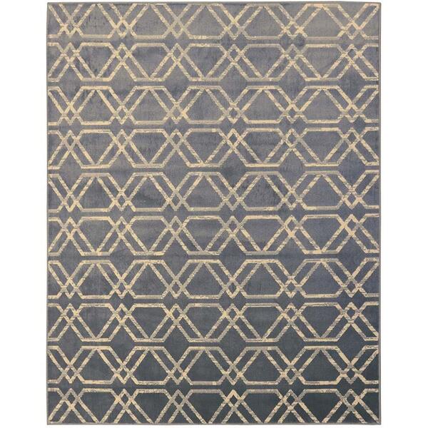 Tapete Para Sala Supreme S Elite Cinza E Bege 2,00x2,50m - Sã