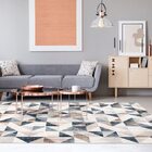 Tapete Para Sala Turco Edantex Condor Des.4 - 300x400cm Azul