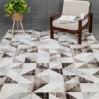 Tapete Para Sala Turco Edantex Condor Des.5 - 250x300cm Cinza