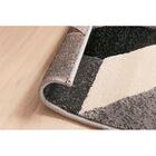 Tapete Para Sala Turim 05 Cinza 1,00x1,50m - Niazitex