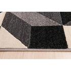 Tapete Para Sala Turim 05 Cinza 1,50x2,00m - Niazitex