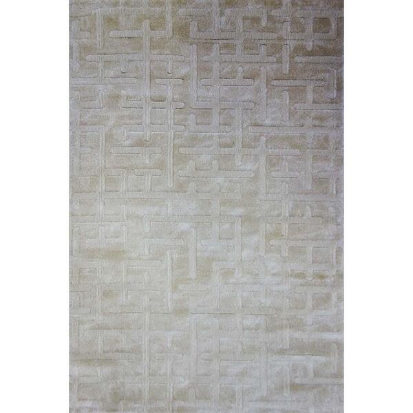 Tapete Para Sala Veneza Bege 1,00x1,50m - Niazitex