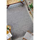 Tapete Para Sala Veneza Prata 1,50x2,00m - Niazitex