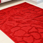 Tapete para Sala Vermelho Charme 1m x 50cm com Detalhes em Ar