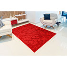 Tapete para Sala Vermelho Charme 1m x 50cm com Detalhes em Ar